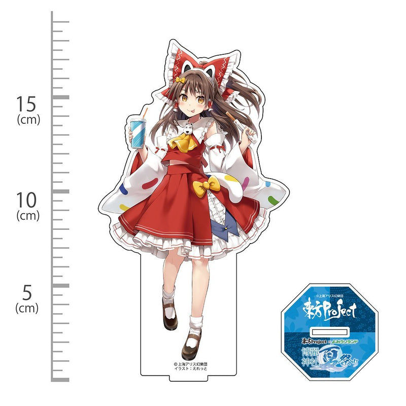 【新品】東方Project 博麗霊夢 アクリルフィギュア よみうりランドVer. illust：えれっと / 博麗神社崇敬会 発売日:2027年01月頃