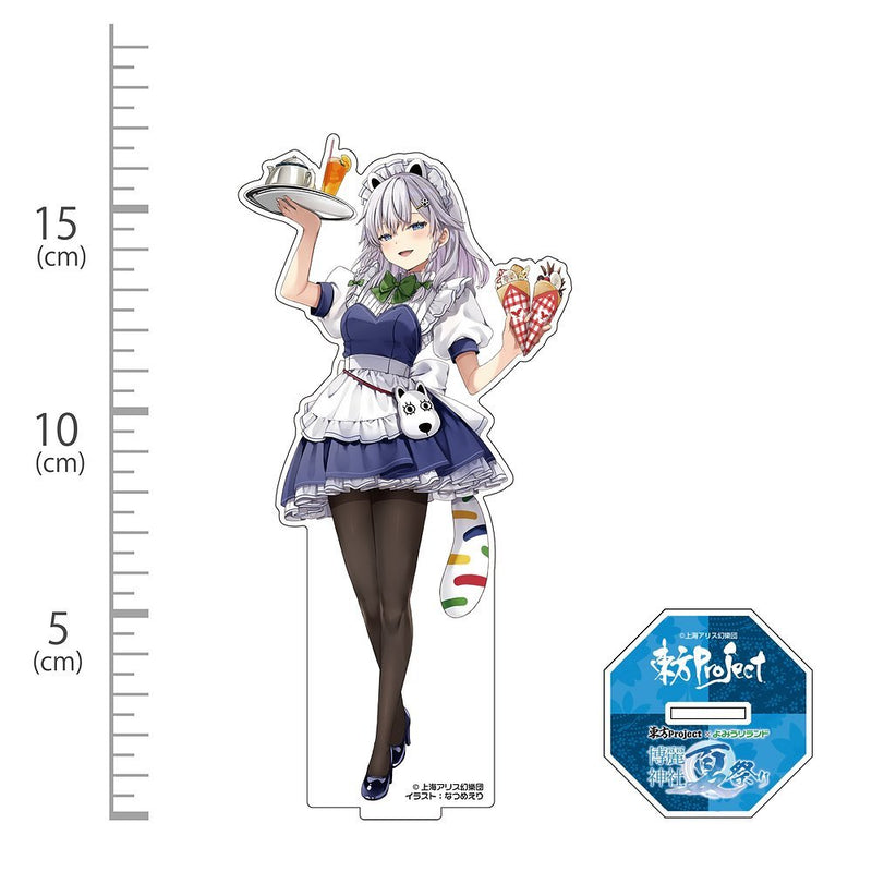 【新品】東方Project 十六夜咲夜 アクリルフィギュア よみうりランド2025Ver. illust：なつめえり / 博麗神社崇敬会 発売日:2027年01月頃