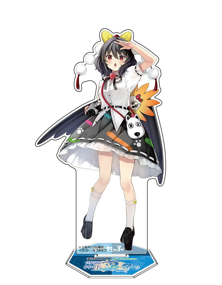 【新品】東方Project 射命丸文 アクリルフィギュア よみうりランド2026Ver. illust：なつめえり / 博麗神社崇敬会 発売日:2027年01月頃