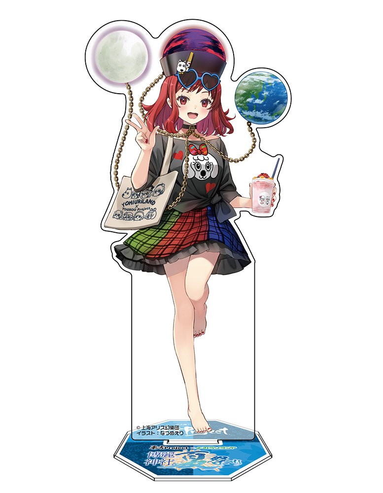 【新品】東方Project ヘカーティア・ラピスラズリ アクリルフィギュア よみうりランド2026Ver. illust：なつめえり / 博麗神社崇敬会 発売日:2027年01月頃