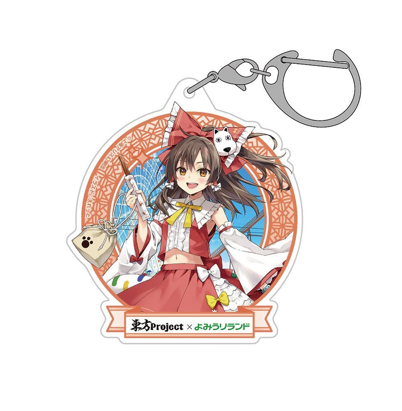 【新品】東方Project 博麗霊夢 アクリルマルチキーホルダー よみうりランド2026Ver. illust：えれっと / 博麗神社崇敬会 発売日:2027年01月頃