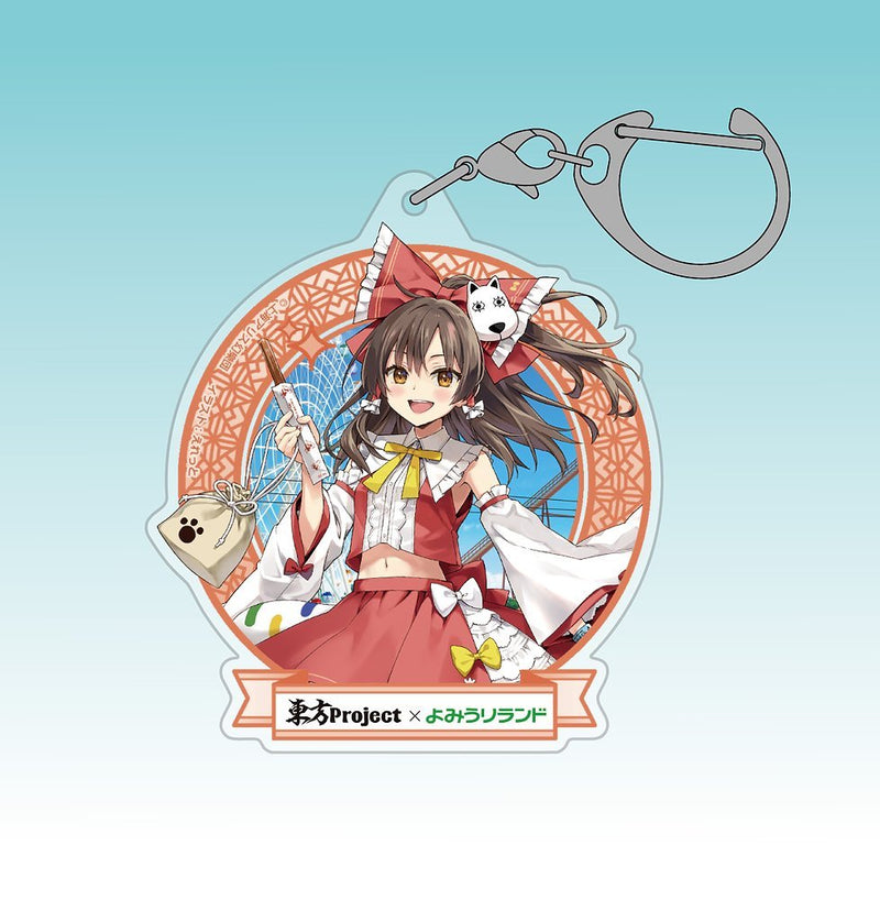 【新品】東方Project 博麗霊夢 アクリルマルチキーホルダー よみうりランド2026Ver. illust：えれっと / 博麗神社崇敬会 発売日:2027年01月頃