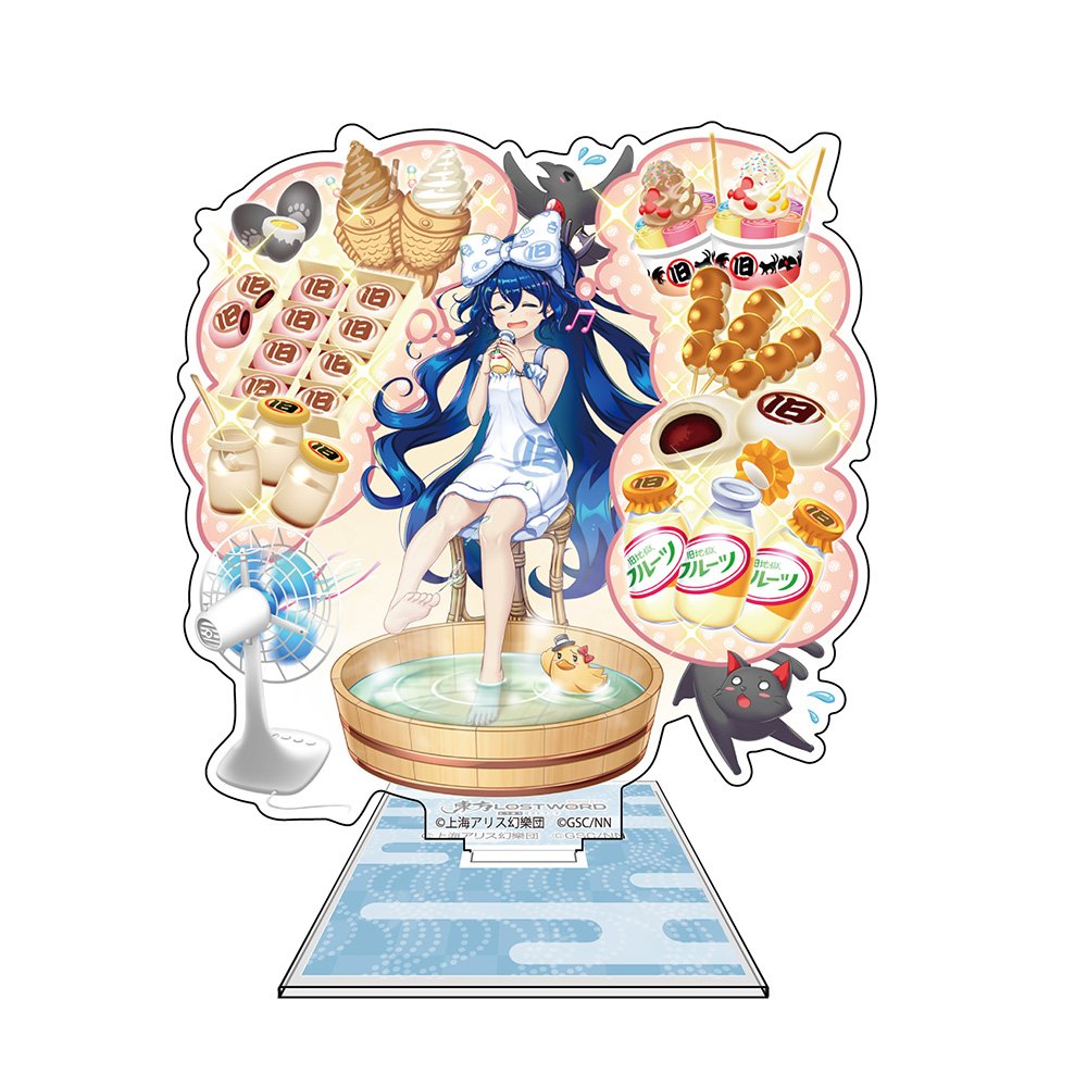 東横イン　アクリルスタンド 新品】東方Lostword 依神紫苑 アクリルスタンド ここに家を建てたいVer