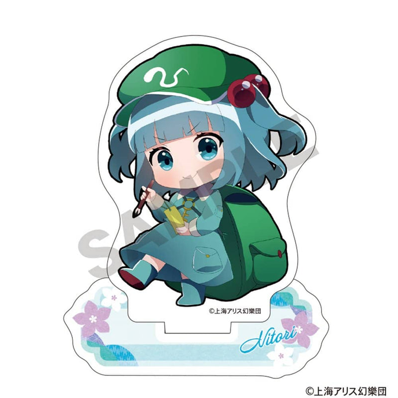 [New] Touhou Project Mini Acrylic Stand Nitori Kawashiro Mini Character Natsukoshi no Purai / CRAX Co., Ltd. Release date: Around October 2024