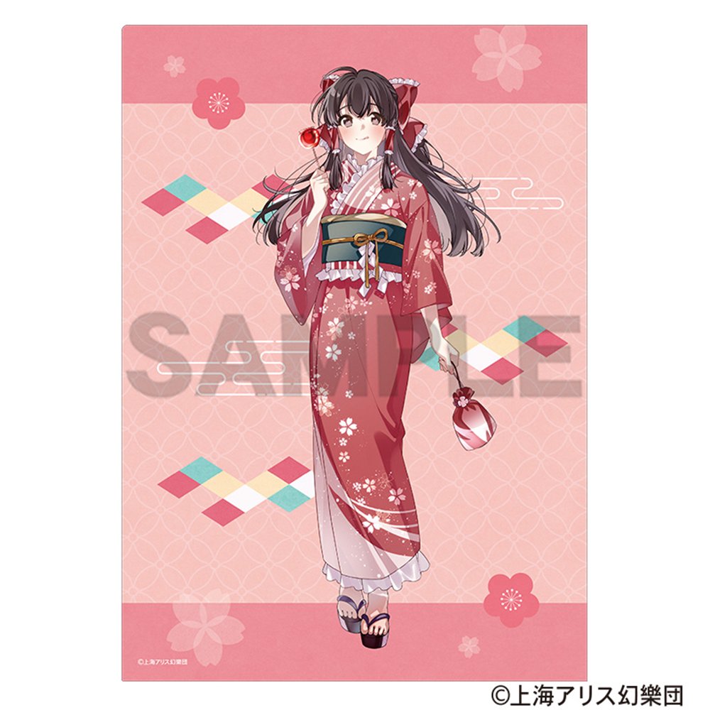 新品】東方Project シングルクリアファイル 博麗霊夢 2025春
