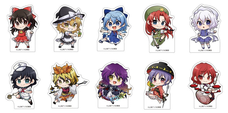 【新品】東方Project ころっと　アクリルフィギュアコレクション 1BOX / ムービック 発売日:2024年12月頃