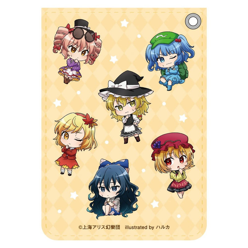 【新品】東方Project パスケース／B 魔理沙・にとり・穣子・静葉・女苑・紫苑 / ムービック 発売日:2024年12月頃