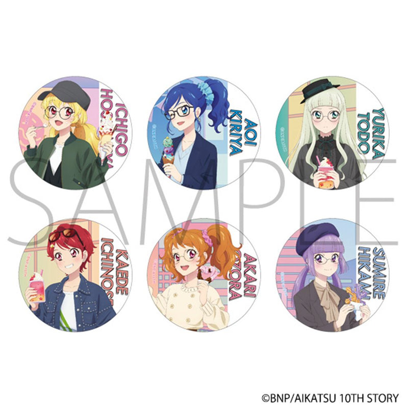 【新品】アイカツ！角色徽章收藏／秘密美食之旅Ver. 1BOX / Movic 發售日期：2025年03月左右