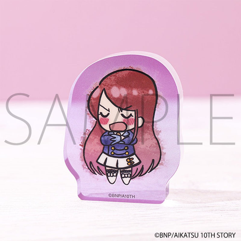 【新品】アイカツ！ ころっとアクリルフィギュア／紫吹蘭 / ムービック 発売日:2025年03月頃