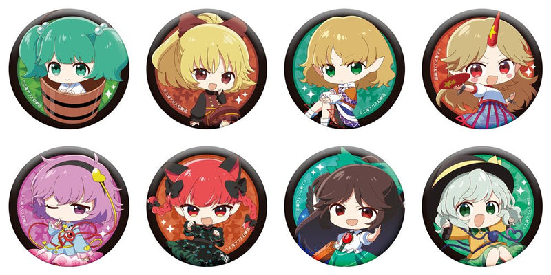 【新品】東方Project キャラバッジコレクション 1BOX / ムービック 発売日:2025年05月頃