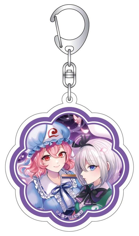 【新品】東方Project アクリルキーホルダー／D　魂魄妖夢＆西行寺幽々子 / ムービック 発売日:2025年08月頃