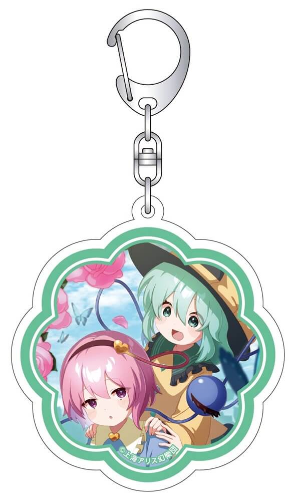 【新品】東方Project アクリルキーホルダー／E　古明地さとり＆古明地こいし / ムービック 発売日:2025年08月頃