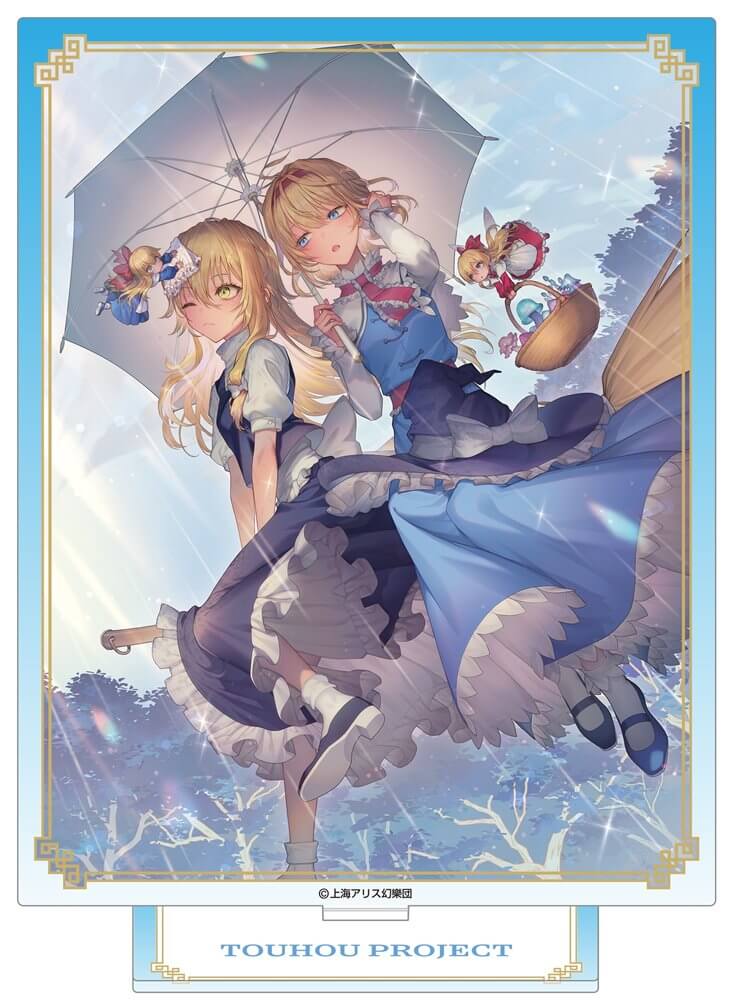 【新品】東方Project アクリルスタンド／C　霧雨魔理沙＆アリス・マーガトロイド / ムービック 発売日:2025年08月頃