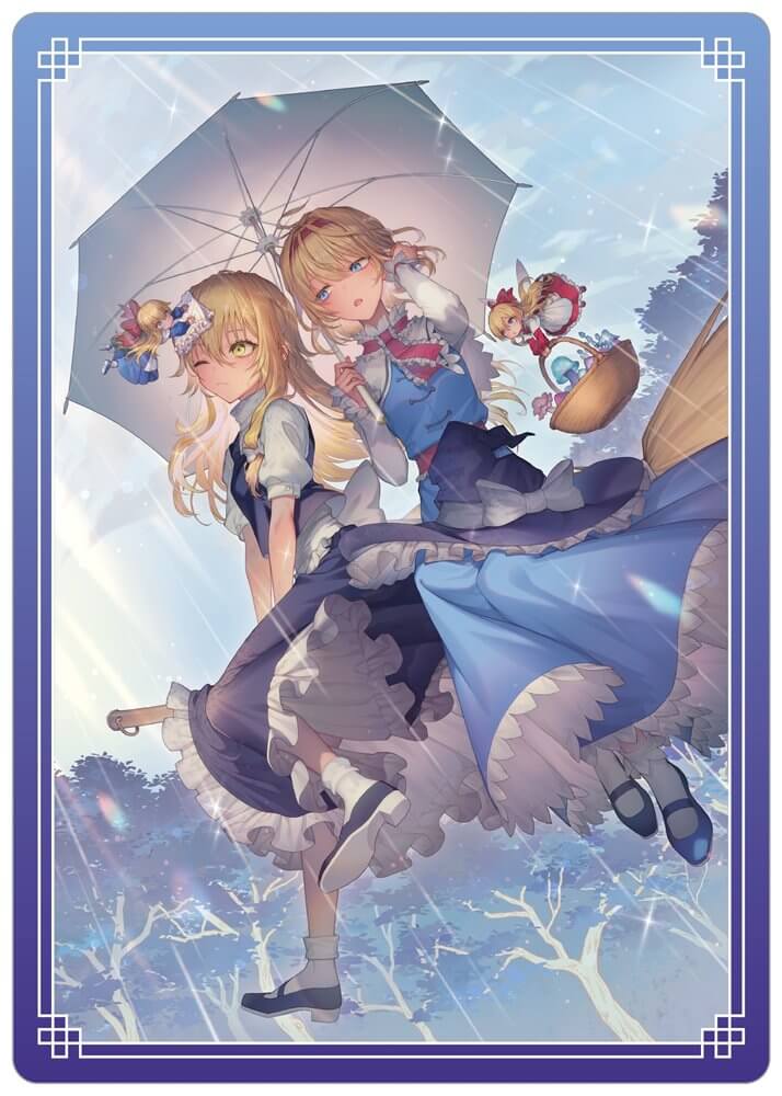 【新品】東方Project 下敷き／B　霧雨魔理沙＆アリス・マーガトロイド / ムービック 発売日:2025年08月頃