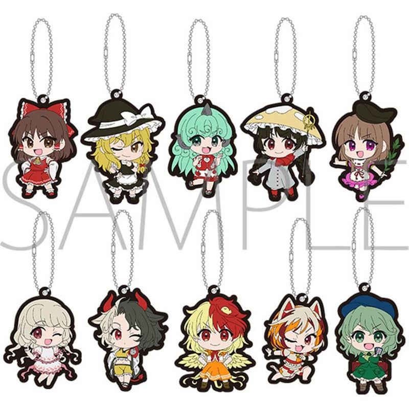 【新品】東方Project ラバーキーホルダーコレクション 1BOX / ムービック 発売日:2025年08月頃