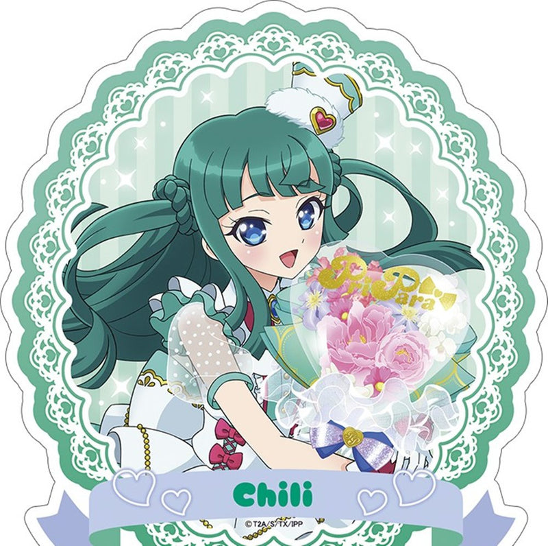 【新品】プリパラ ステッカー／月川 ちり / ムービック 発売日:2025年09月頃