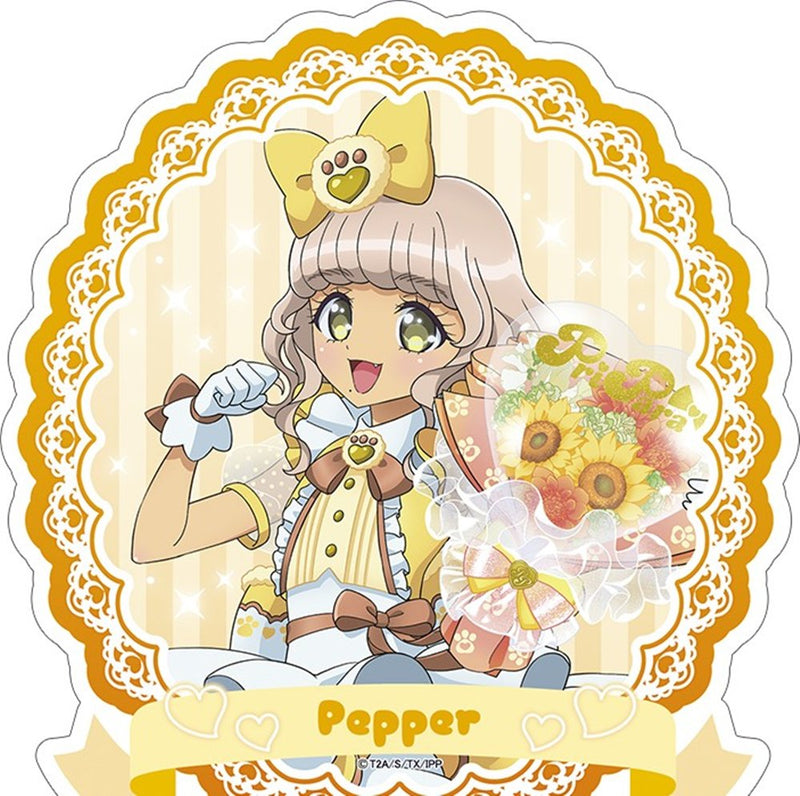 【新品】プリパラ ステッカー／太陽 ペッパー / ムービック 発売日:2025年09月頃