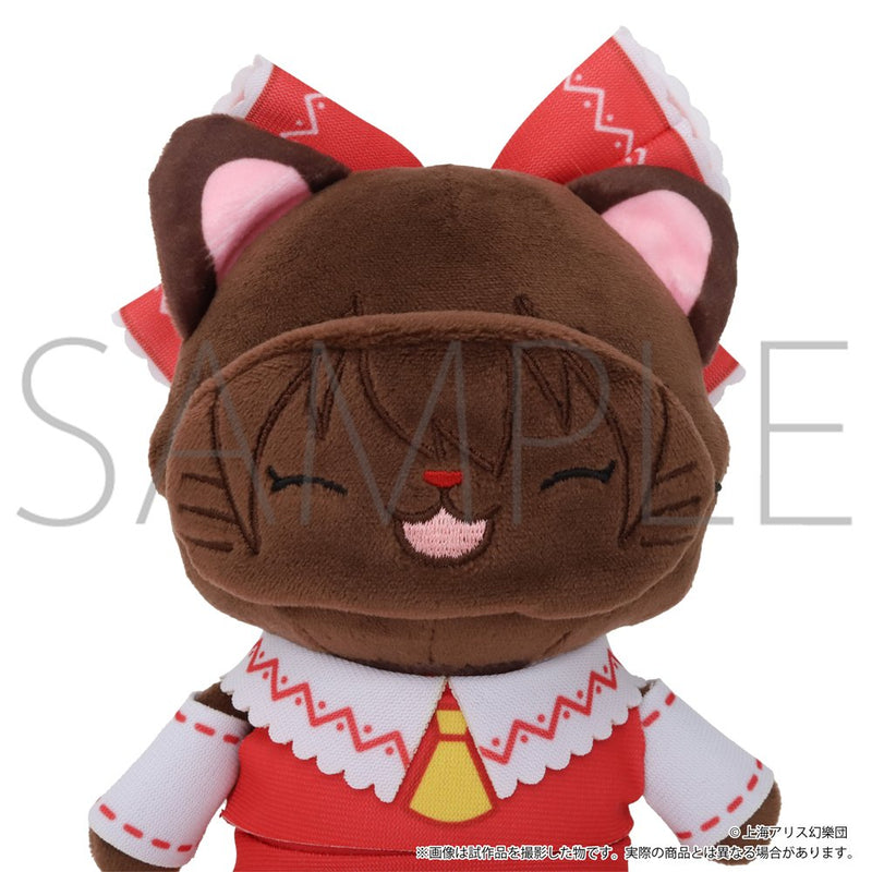 【新品】東方Project withCATアイマスク付きぬいぐるみキーホルダー／博麗霊夢 / ムービック 発売日:2026年05月頃