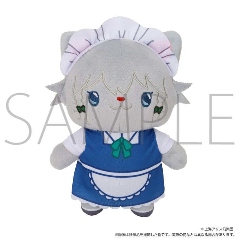 【新品】東方Project withCATアイマスク付きぬいぐるみキーホルダー／十六夜咲夜 / ムービック 発売日:2026年05月頃