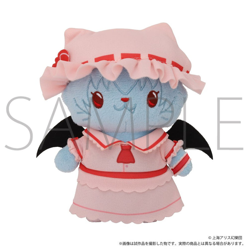 【新品】東方Project withCATアイマスク付きぬいぐるみキーホルダー／レミリア・スカーレット / ムービック 発売日:2026年05月頃