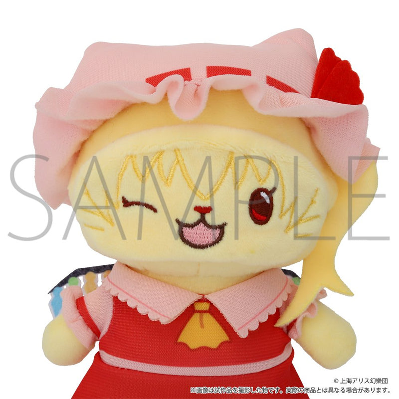 【新品】東方Project withCATアイマスク付きぬいぐるみキーホルダー／フランドール・スカーレット / ムービック 発売日:2026年05月頃