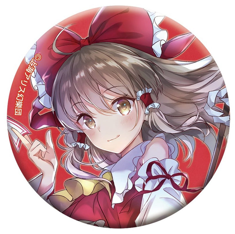 【新品】東方Project シルキーマット缶バッジ／博麗霊夢 / ムービック 発売日:2026年03月頃