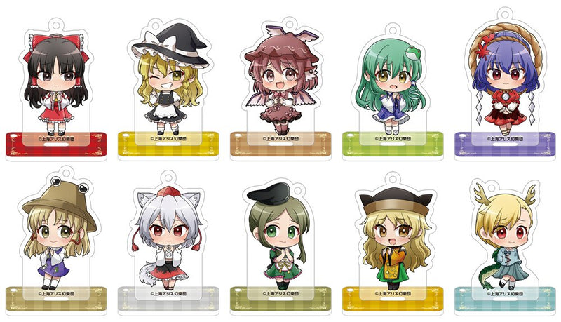 [New] Touhou Project Acrylic Keychain Collection with Stand 1BOX / Movic Release Date: Around December 2025