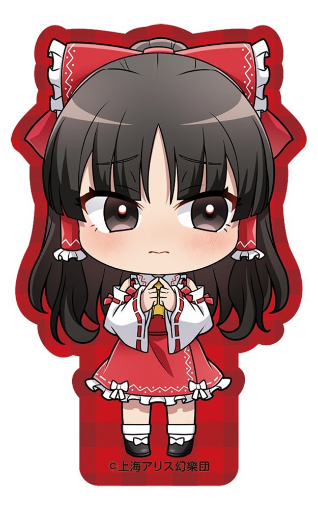 【新品】東方Project ダイカットステッカー／博麗霊夢 / ムービック 発売日:2025年12月頃