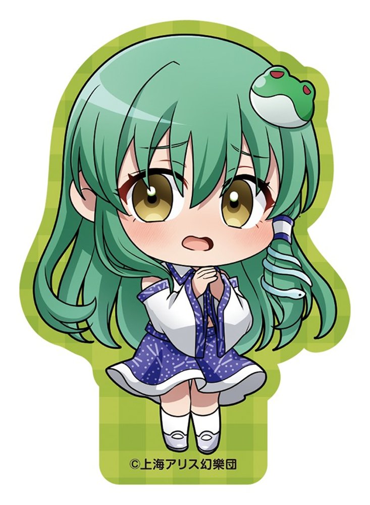 【新品】東方Project ダイカットステッカー／東風谷早苗 / ムービック 発売日:2025年12月頃