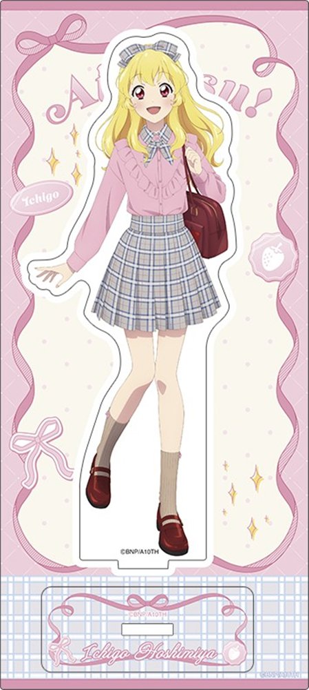 【新品】アイカツ！ アクリルスタンド／-Cute Check Style ver.-　星宮いちご / ムービック 発売日:2026年03月14日