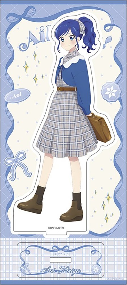 【新品】アイカツ！ アクリルスタンド／-Cute Check Style ver.-　霧矢あおい / ムービック 発売日:2026年03月14日