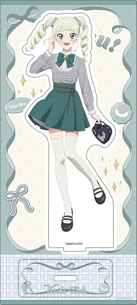 【新品】アイカツ！ アクリルスタンド／-Cute Check Style ver.-　藤堂ユリカ / ムービック 発売日:2026年03月14日