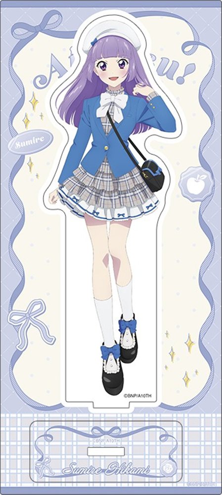 【新品】アイカツ！ アクリルスタンド／-Cute Check Style ver.-　氷上スミレ / ムービック 発売日:2026年03月14日