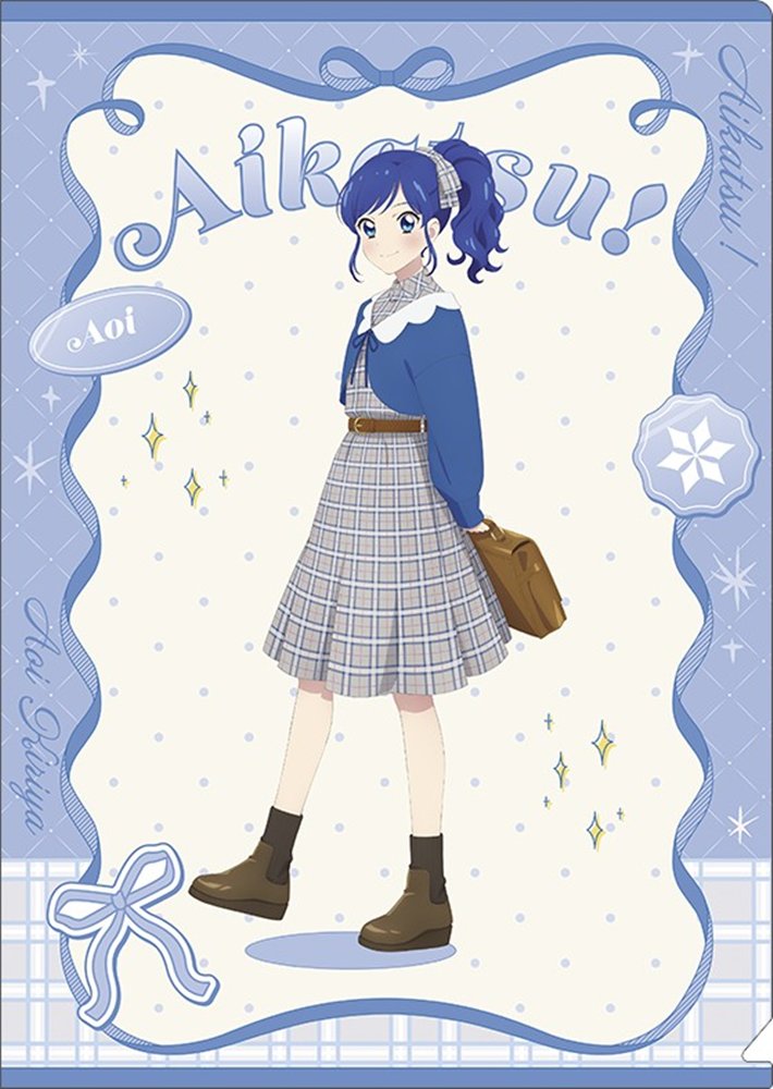 [New] Aikatsu! Clear File / -Cute Check Style ver.- Kiriya Aoi / Movic Release Date: March 14, 2026
