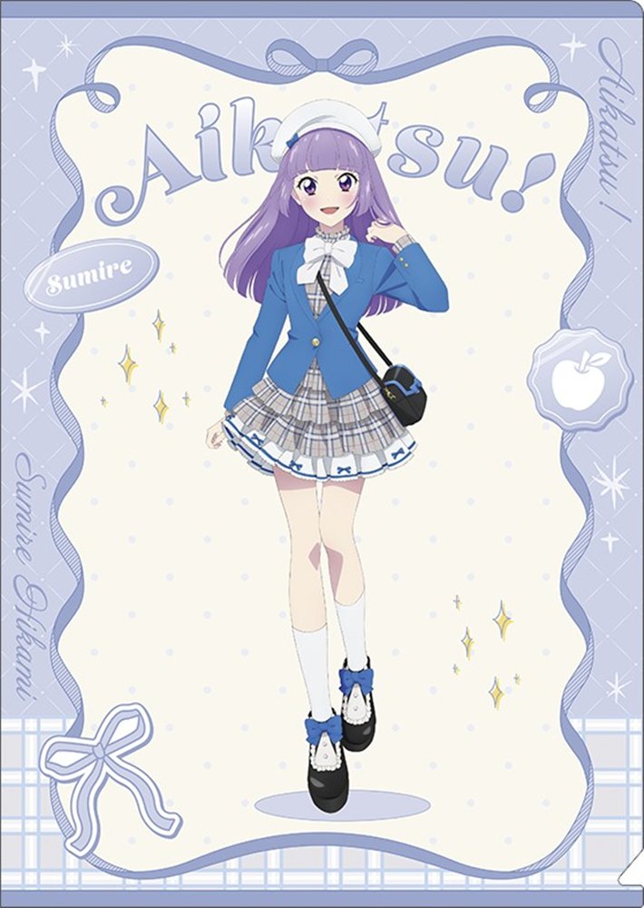 [New] Aikatsu! Clear File / -Cute Check Style ver.- Sumire Hikami / Movic Release Date: March 14, 2026
