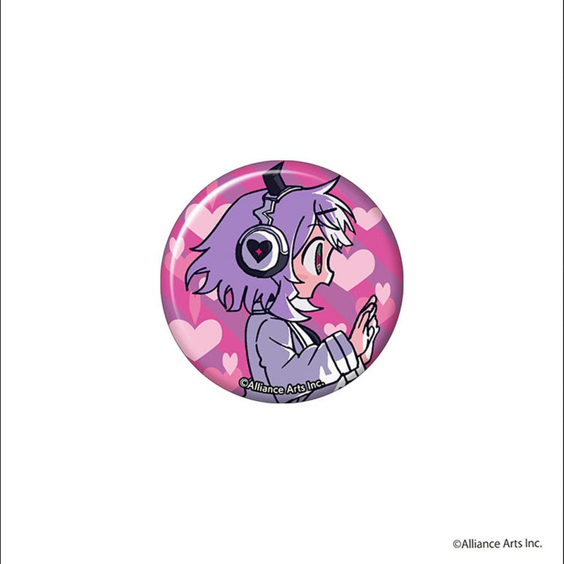 【新品】ゆんゆん電波シンドローム 缶バッジセット／Qちゃん＆ゆんゆん B / ムービック 発売日:2026年08月頃