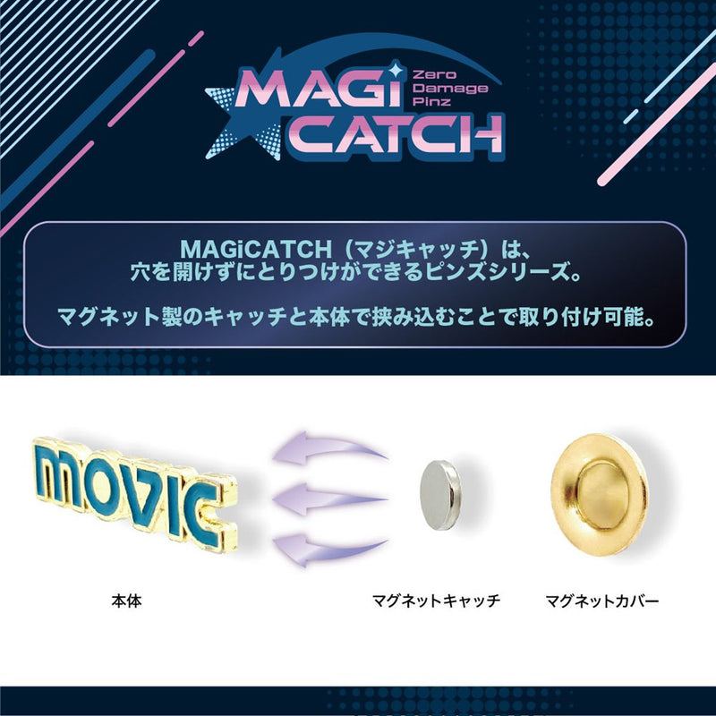 【新品】東方Project MAGiCATCH（マグネットピンズ）／霧雨魔理沙 / ムービック 発売日:2026年09月05日