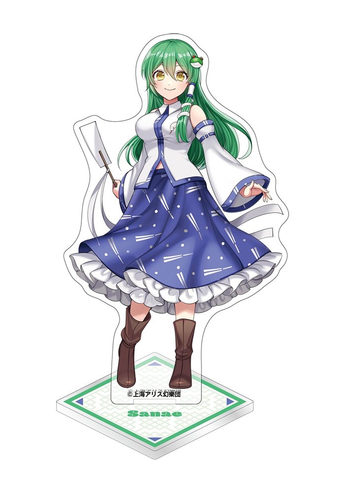 新品】東方Project アクリルスタンド／東風谷早苗 / ムービック 発売日