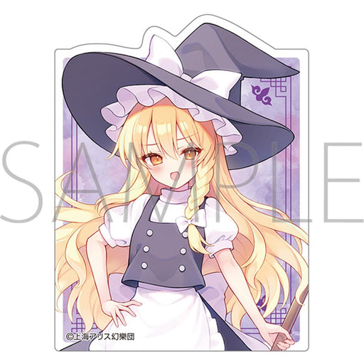 【新品】東方Project ステッカー／霧雨魔理沙 / ムービック 発売日:2026年12月12日