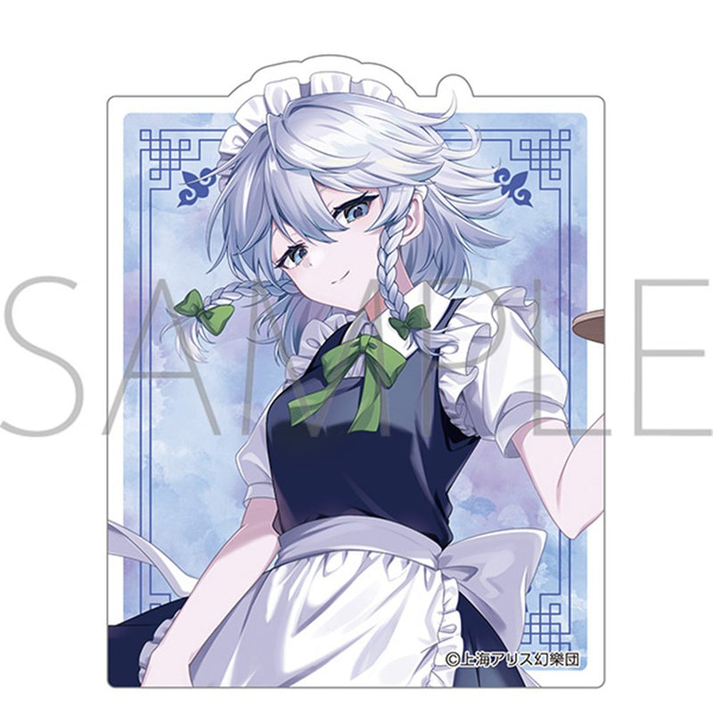 【新品】東方Project ステッカー／十六夜咲夜 / ムービック 発売日:2026年12月12日
