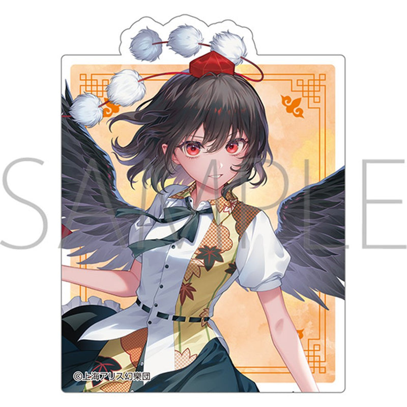 【新品】東方Project ステッカー／射命丸文 / ムービック 発売日:2026年12月12日