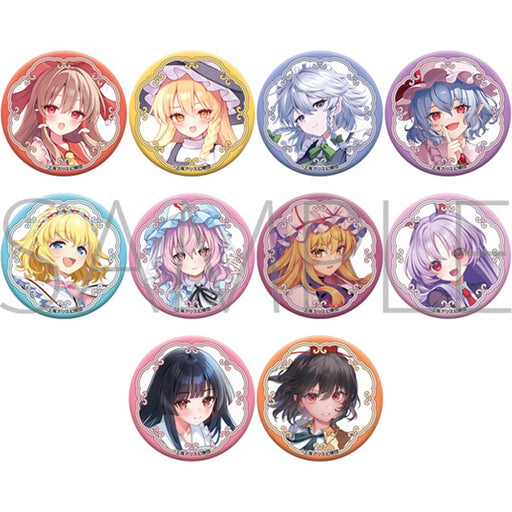 【新品】東方Project キャラバッジコレクション（1BOX10個入） / ムービック 発売日:2026年12月12日