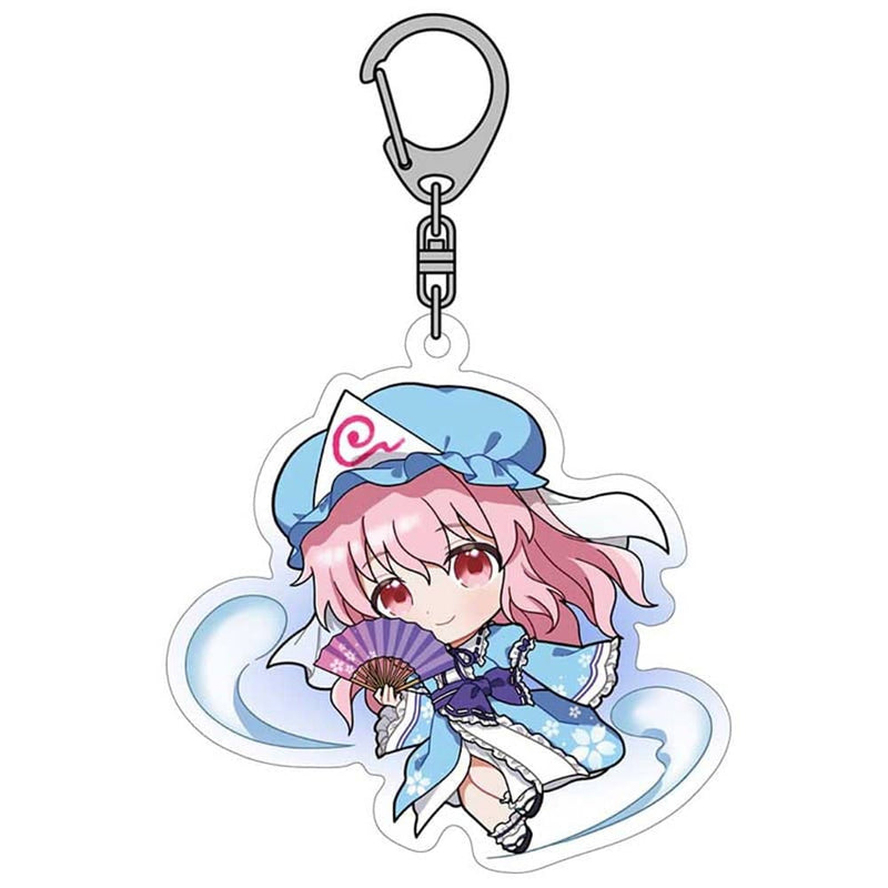 【新品】東方Project アクリルキーホルダー(幽々子) / アクセルグラフィックワークス 発売日:2024年06月頃