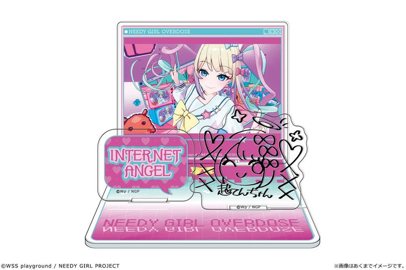 【新品】アニメ「NEEDY GIRL OVERDOSE」  ジオラマアクリルスタンド 01超てんちゃん / カナリア 発売日:2026年07月頃