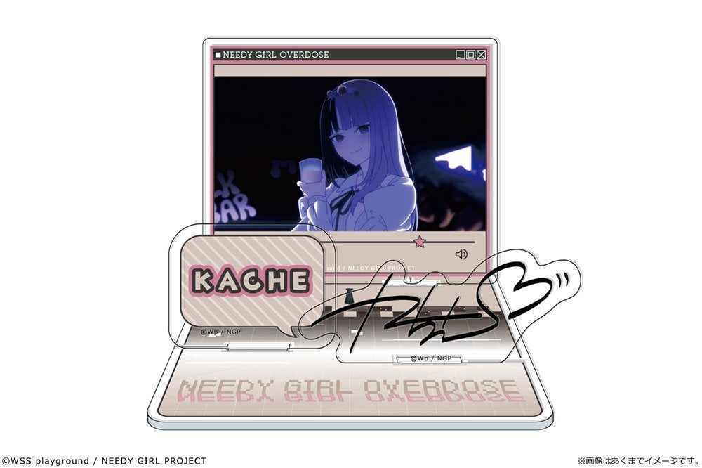 新品】アニメ「NEEDY GIRL OVERDOSE」 ジオラマアクリルスタンド 03
