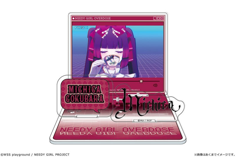 【新品】アニメ「NEEDY GIRL OVERDOSE」  ジオラマアクリルスタンド 05獄薔薇美血華 / カナリア 発売日:2026年07月頃