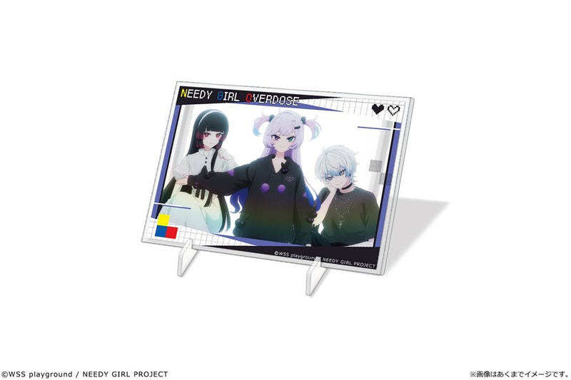 【新品】アニメ「NEEDY GIRL OVERDOSE」  パネルスタンドmini 3カラマーゾフ / カナリア 発売日:2026年07月頃