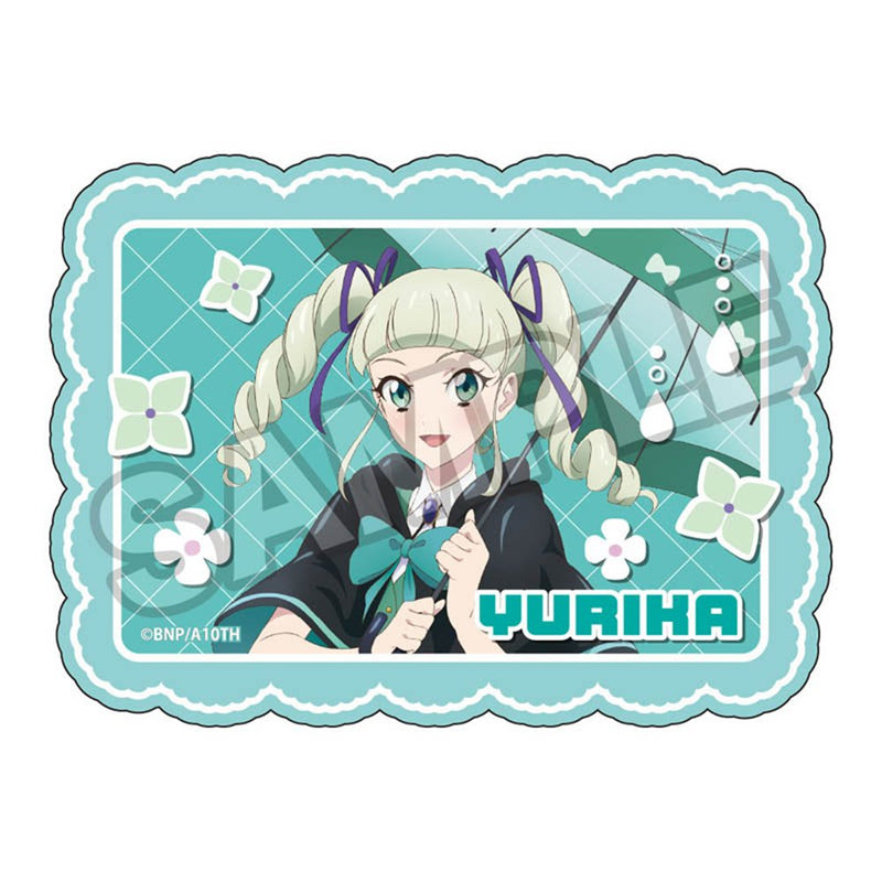 アイカツ！ 10th STORY ～未来へのSTARWAY～ 雨の日 ダイカットステッカー 藤堂ユリカ