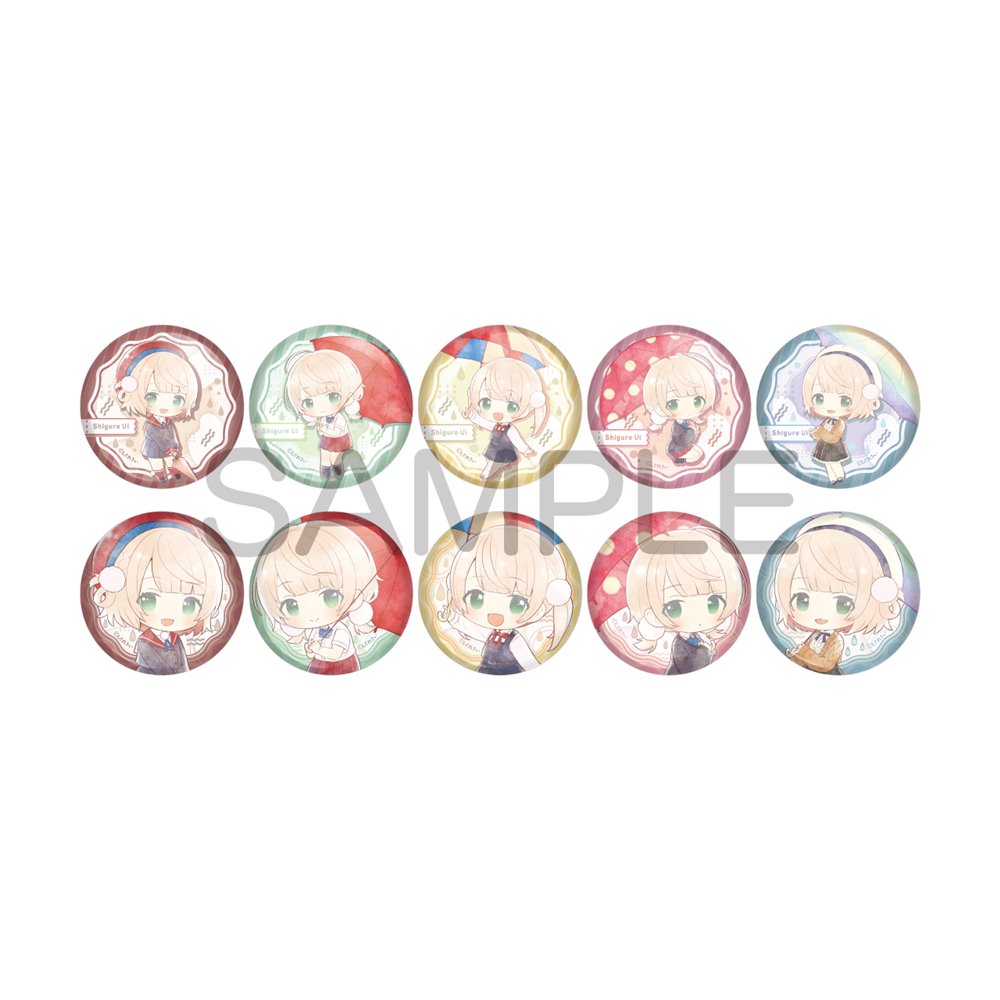 新品】しぐれうい 傘っこ 缶バッジ 1BOX / アルジャーノンプロダクト
