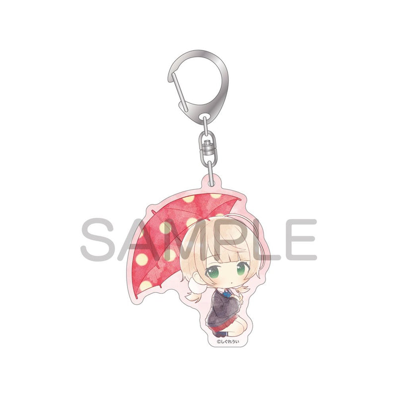 【新品】しぐれうい 傘っこ アクリルキーホルダー ツインテール / アルジャーノンプロダクト 発売日:2025年03月頃